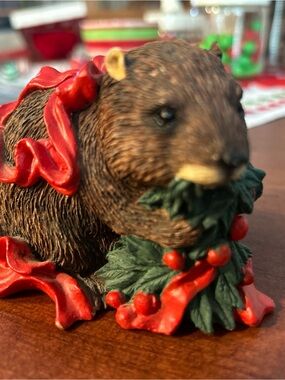 Tom Rubel Christmas Animal Collection Beaver